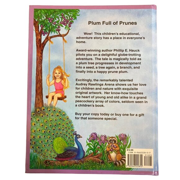 Plum Full Of Prunes By Phillip E. Hauck 1999 Childrens Book 1st Edition Illustra - Picture 6 of 16